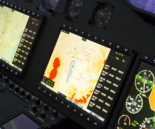 Military helicopter cockpit video display using Gore’s HDMI cables